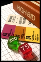 Dice : Dice - Game Dice - High Bid by 3M 1970 - Resale Shop Nov 2011